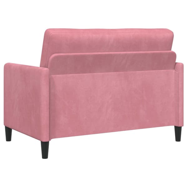 Soffa med förvaring Rosa 122 x 78 x 87 cm Polyester