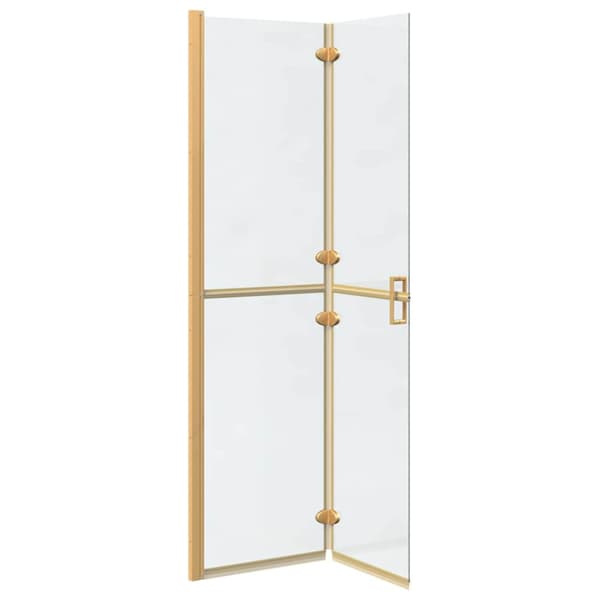 Walk-In duschvägg Guld 100 x 6,5 x 190 cm