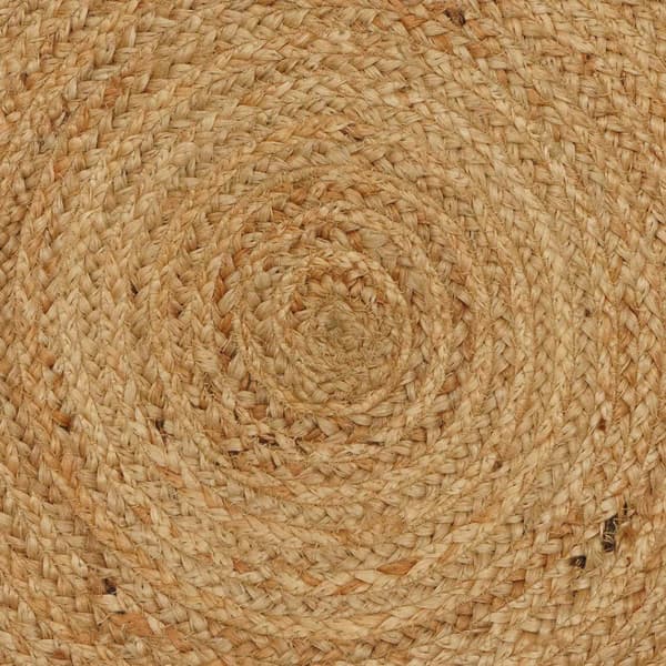 Områdesmattor Rektangulär Brun Ø 210 cm Jute