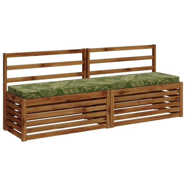 1-delad Bänk Kudde VUGHT 100% Polyester Bladdesign
