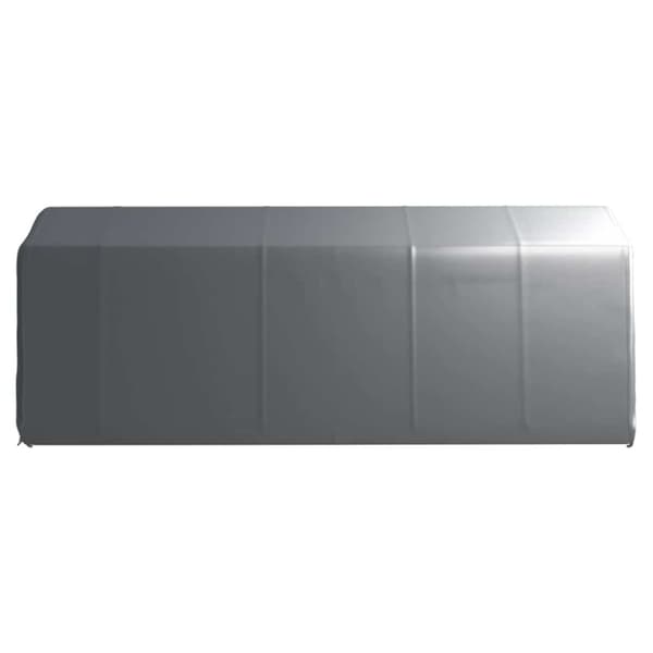 Förvaringstält 300x600 cm stål grå