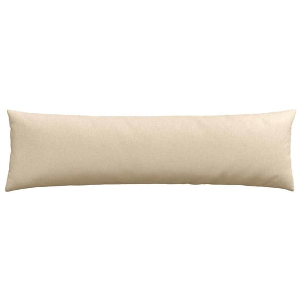 Sofakuddar 2 pcs Kräm 145 x 40 cm tyg