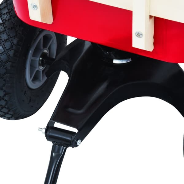 Dragvagn 150 kg röd