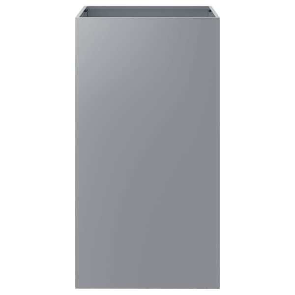 Odlingslåda silver 42x38x75 cm galvaniserat stål
