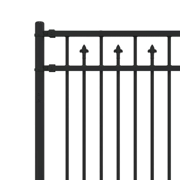 Spetsstaket BAARLO Svart