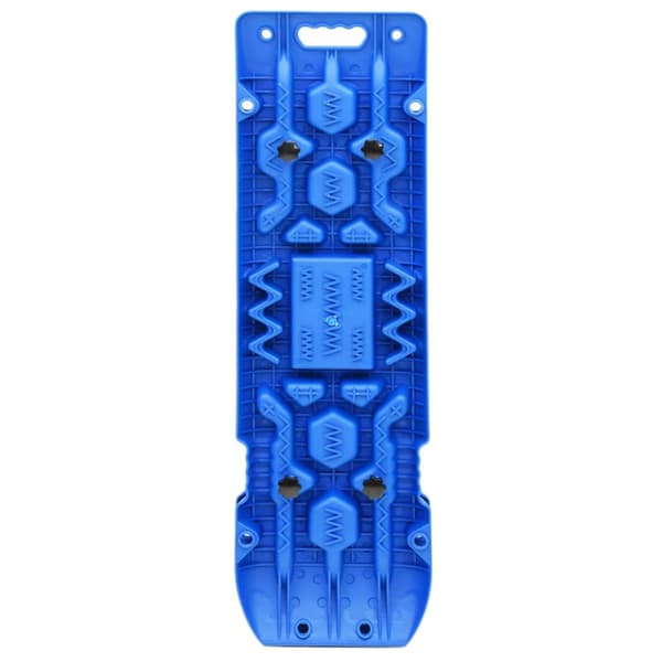 Greppmattor 2 st blå 107x31x7 cm nylon