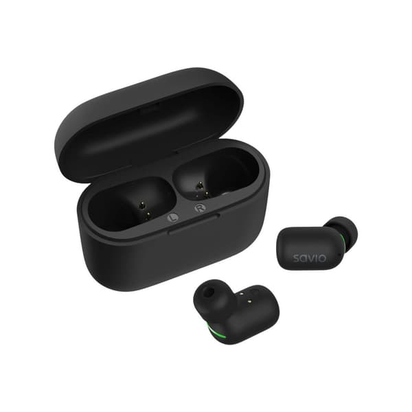 SAVIO TWS-09 - True wireless-hörlurar med mikrofon