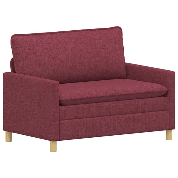 Soffa Vinröd Tyg