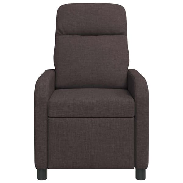 Recliner Mörkbrun Tyg