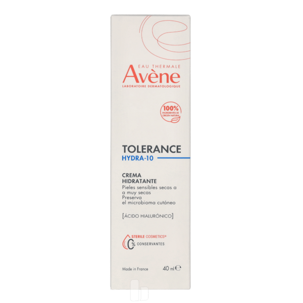 Avene Tolerance Hydra-10 Hydrating Cream 40 ml