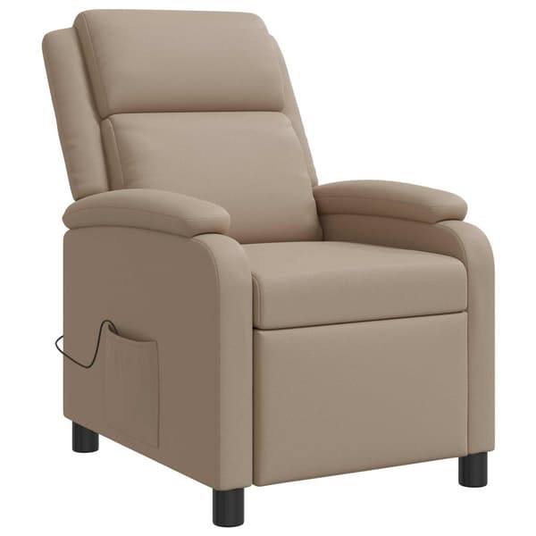 Massagefåtölj Cappuccino Konstläder