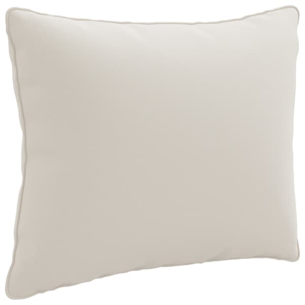 1-delad ryggkudde PUTTEN 100% Polyester Vit 50 x 40 x 15 cm