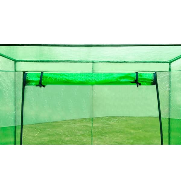 Växthus stålram PVC