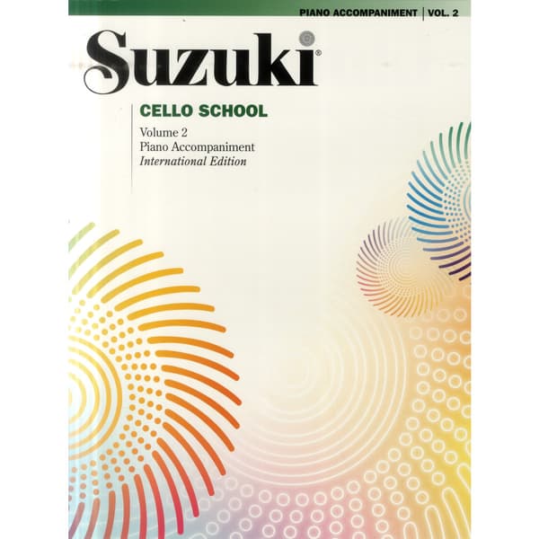 Suzuki cello pi acc  2 (häftad, eng)