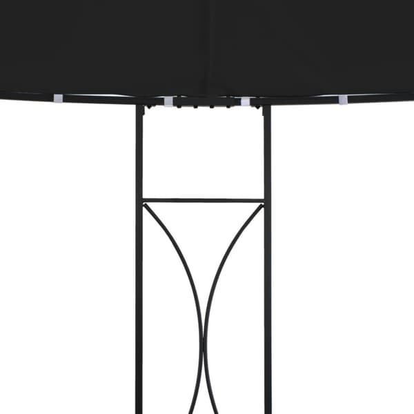 Paviljong 300x290 cm antracit rund