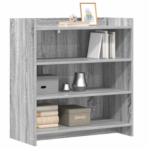 Sideboard Grå Sonoma 75 x 36 x 80 cm Konstruerat trä