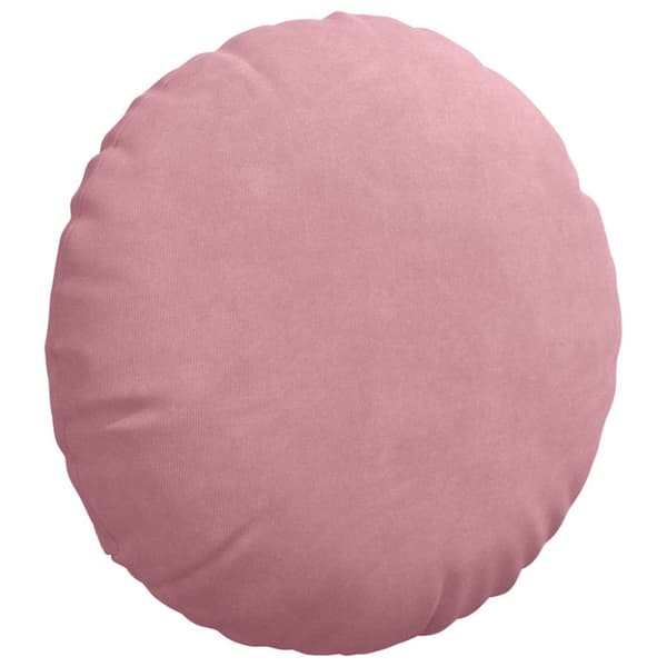 Sittkuddar 2 pcs Rosa Ø60 x 21 cm Sammet
