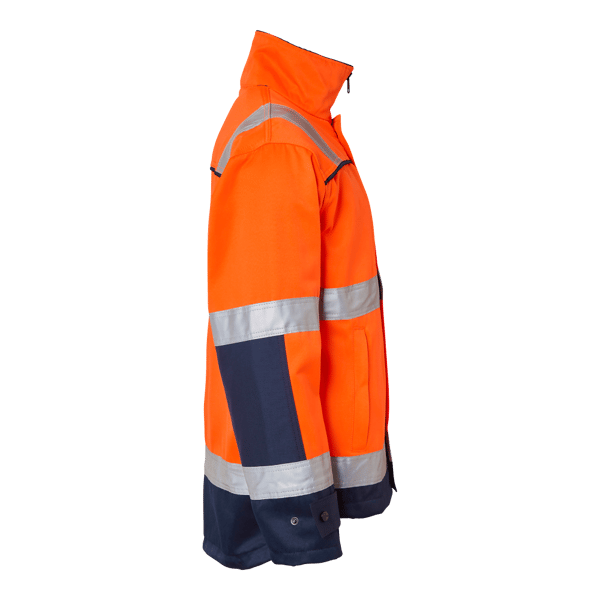 3816 Jacket Fluorescent orange/navy Unisex