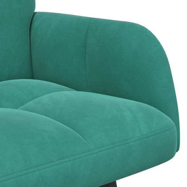 Tvåsitssoffa Turkos 115 x 61 x 87 cm Sammet
