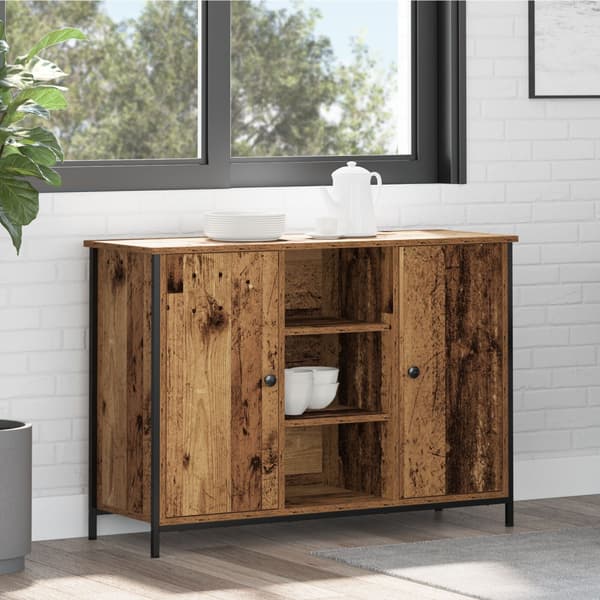 Sideboard Gammalt trä 100 x 35 x 70 cm