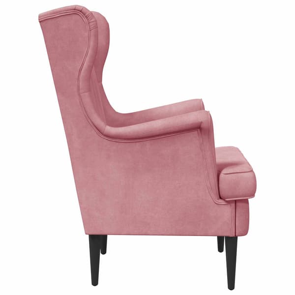 fåtölj Rosa Sammet