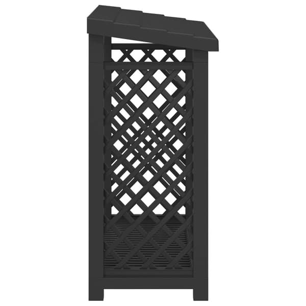 Eldstäder Rack Antracit 114 x 46 x 101 cm PP