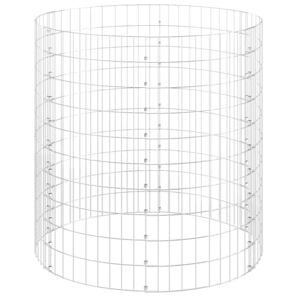 Kompost Ø100x100 cm galvaniserat stål