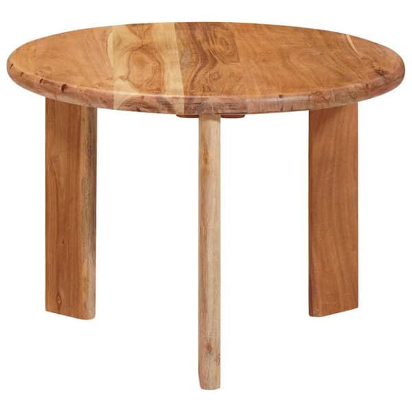 Nesting Kaffe Bord 2 pcs Brun Massivt Akaciaträ
