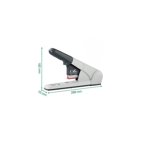 Blockhäftare LEITZ 80 ark silver