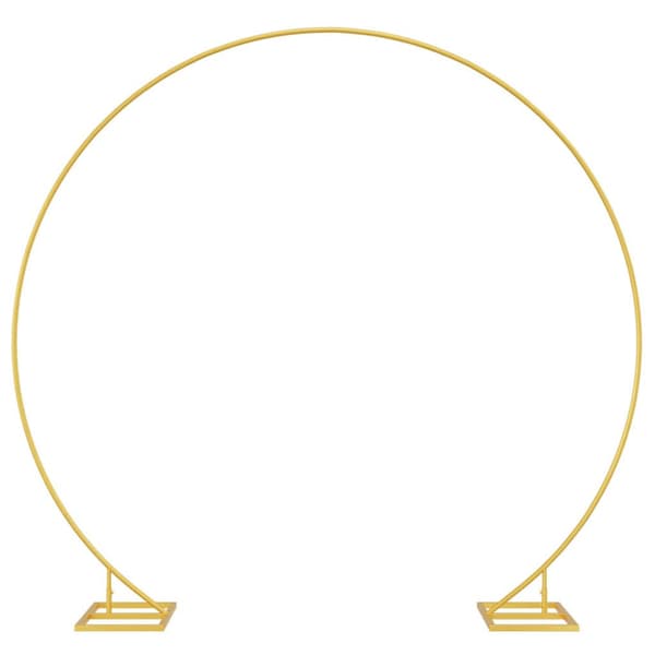 Bröllopsbåge Guld 220 x 45 x 200 cm Stål