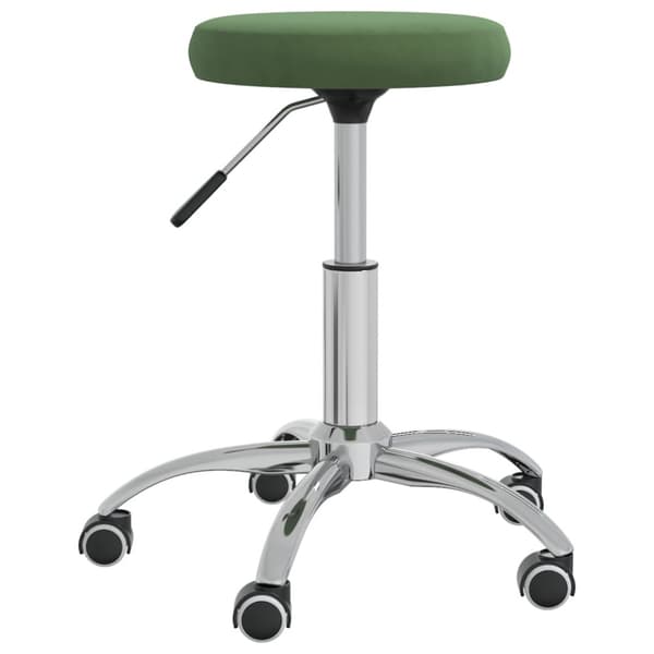 Massagepall mörkgrön sammet