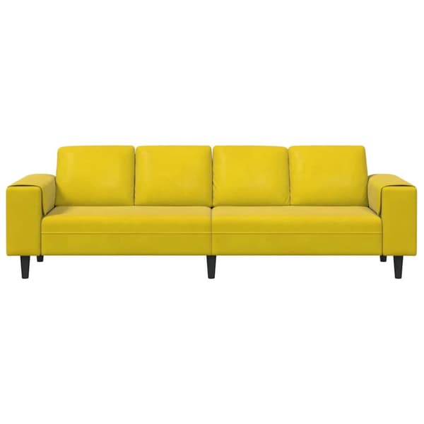 Vardagsrumsoffa Gul 250 x 77 x 76 cm