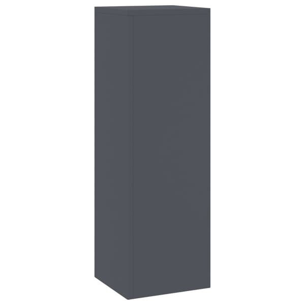Växtställ 2 pcs Antracit 24 x 24 x 75 cm Stål