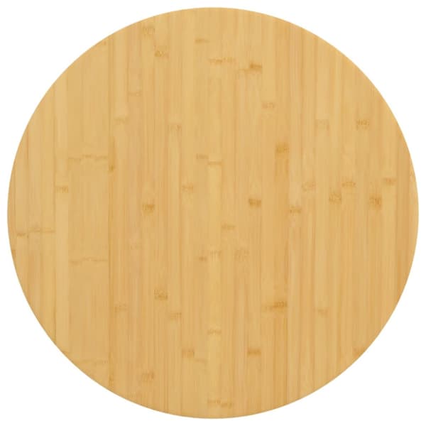 Bordsskiva Ø90x1,5 cm bambu