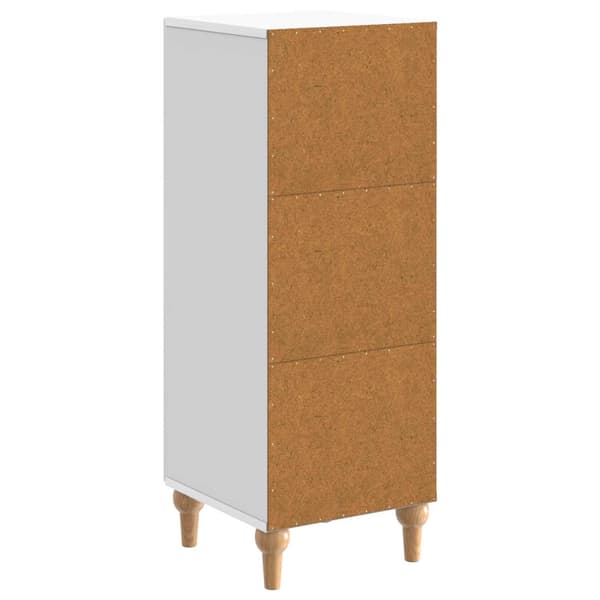 Sideboard Vit 33 x 34,5 x 90 cm Konstruerat trä