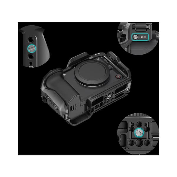 SmallRig 6372 HawkLock Quick Release Cage for Canon EOS R6 V
