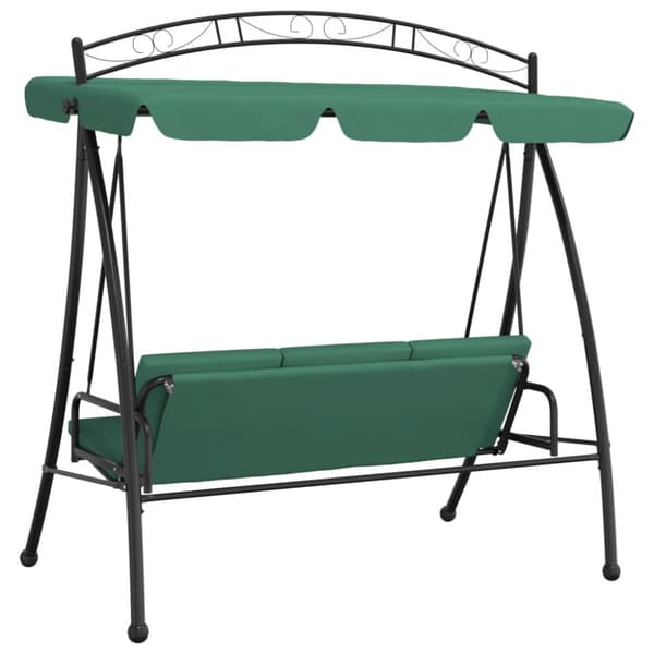 Hammock grön 198 cm tyg och stål