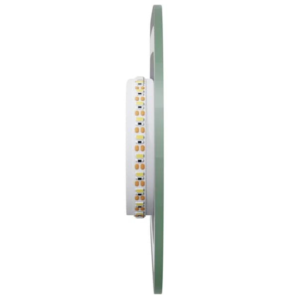 Badrumsspegel LED 40x15 cm oval