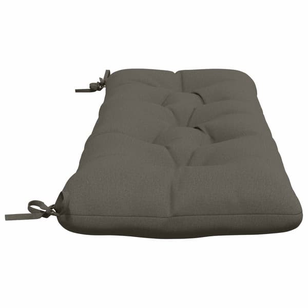 Bänk kudde VIANEN 100% Polyester Grå 100 x 40 x 12 cm