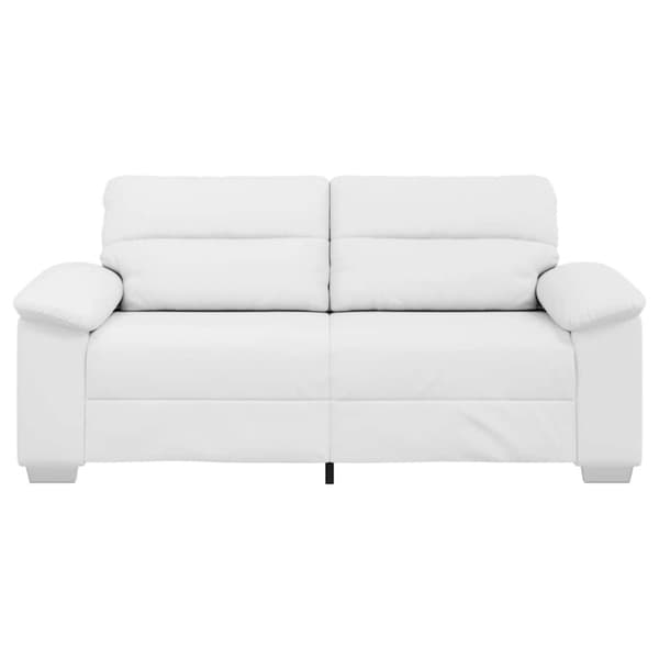 2-sitssoffa vit 180x81x84 cm konstläder