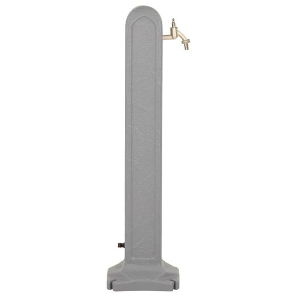 Vattenpost grå stenimitation