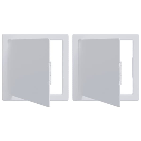 Åtkomstpaneler 2 pcs Vit 20 x 20 cm ABS Plast