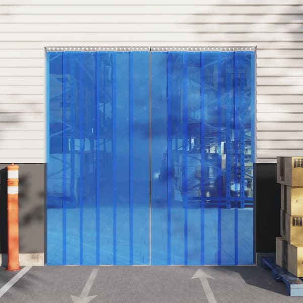 Köldridå blå 300x2,6 mm 10 m PVC
