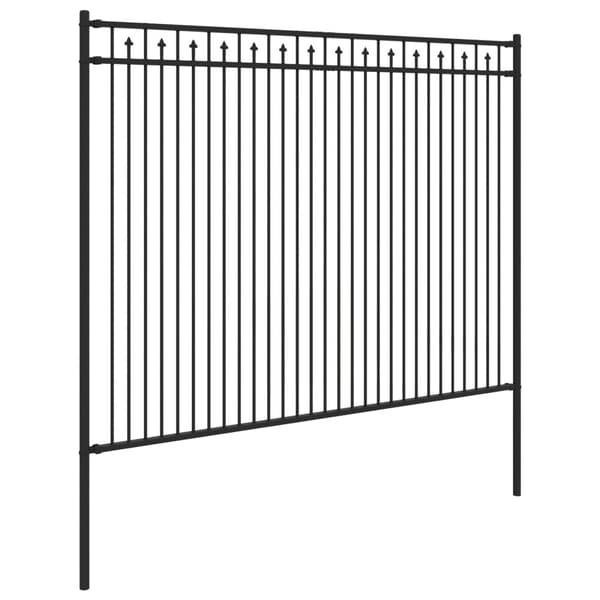 Spetsstaket BAARLO Svart