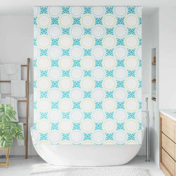 Rullgardin för dusch 150x240 cm tyg bredd 146 cm