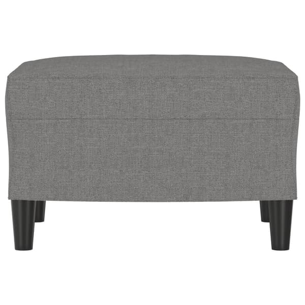 Fotpall mörkgrå 60x50x41 cm tyg