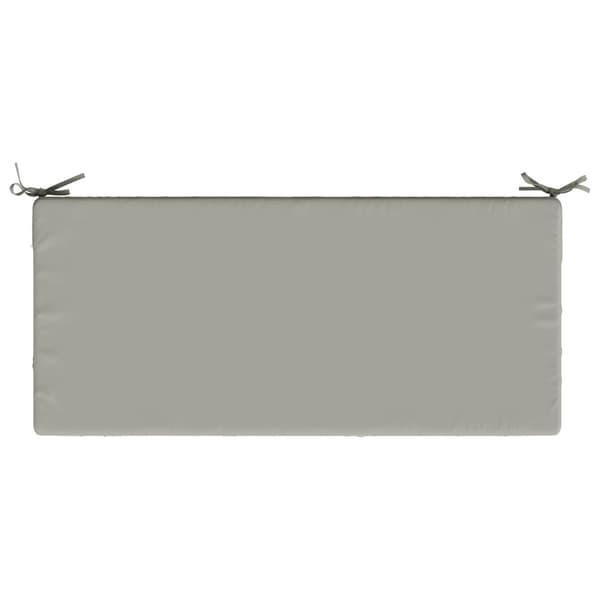 Bänk kudde SOEST 100% Polyester Grå 110 x 50 x 8 cm