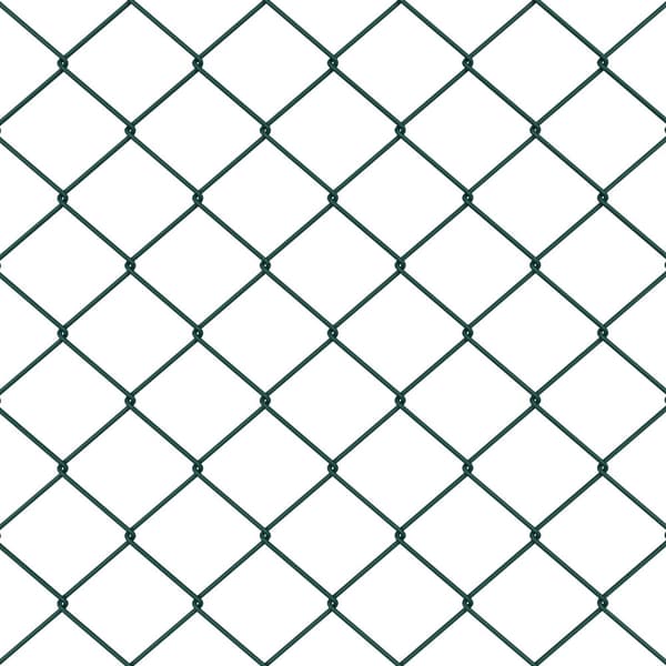 Stängsel med stolpe Grön
