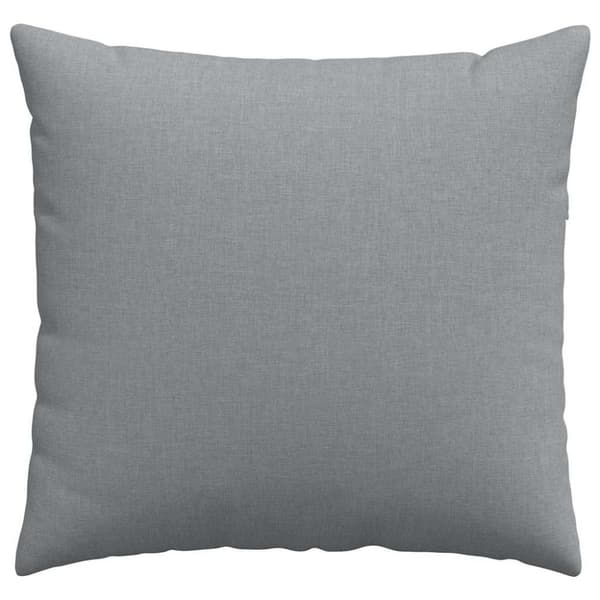 Sofakuddar 2 pcs Ljusgrå 50 x 50 cm tyg