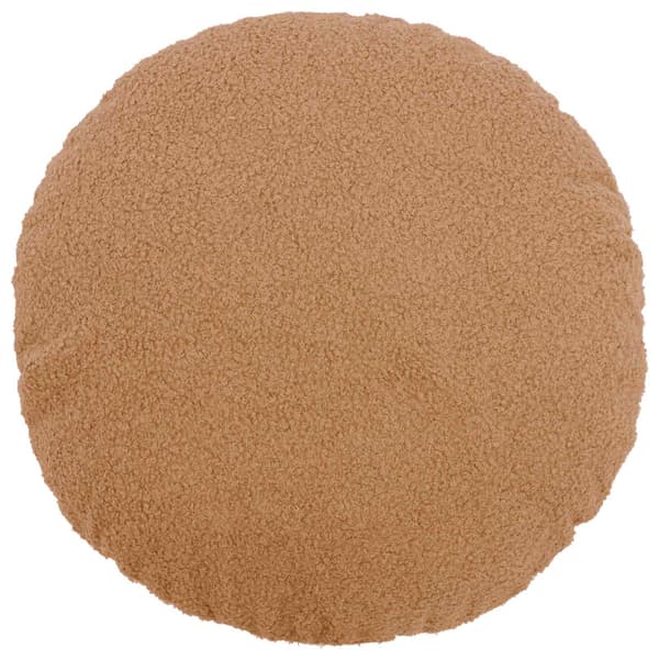 Kuddöverdrag 2 st HEERLEN Beige Ø 50 cm Bouclé